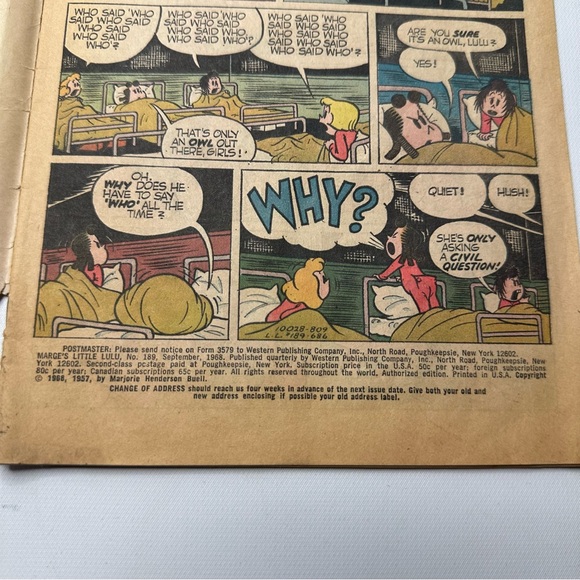 Marge’s Little Lulu & Tubby At Camp Gold Key VTG Comic Books Sept. 68’ - Picture 5 of 5